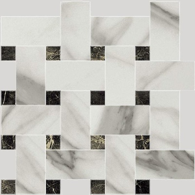 Apavisa Marble 8431940321436 Calacatta Pulido Mosaic Mix 29.75x29.75