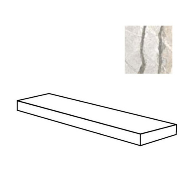 Flaviker PI.SA Supreme Hedonism 0017902 Angolare Top Dx Silver Roots Nat Ret 32x120 - керамическая плитка и керамогранит