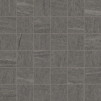 Monocibec Ceramiche Crest 82133 Smokey Mosaico 4.7x4.7 Su Rete 30x30