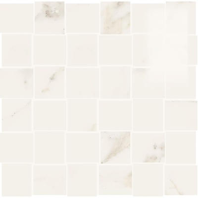 Panaria Trilogy PGZTYL0 Mosaico Calacatta White Lux 30x30