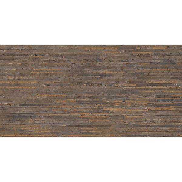 Emil ceramica Tele Di Marmo Reloaded E0FP Fossil Brown Malevic Doghe Lapp 60x120