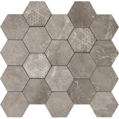 Piemme Valentino Majestic 02618 Hexagon Supreme Grey Lev 34x36