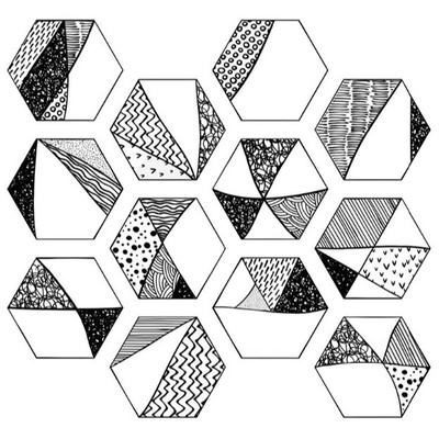 ITT Ceramic Comic Hexa Mix (12 вариаций рисунка) 23.2x26.7