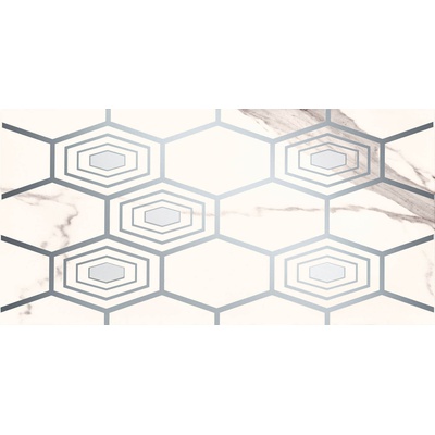 Tubadzin Nella D White 22,3x44,8