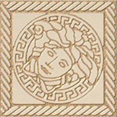 Versace Marble 240304 Tozzetto Medusa Beige Sab 11.5x11.5