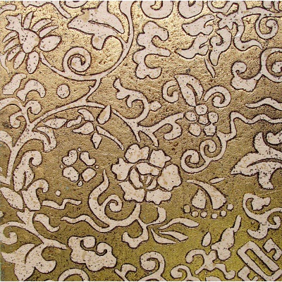 Petra Antiqua Acqueforti tiles Bloom Oro Chiaro 30.5x30.5