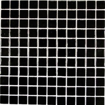 Bonaparte Мозаика стеклянная Black glass 30x30
