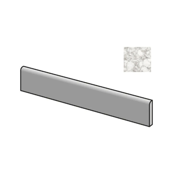 Sant Agostino Venistone CSABVEPE90 Battiscopa 90 Pearl 7,3x90