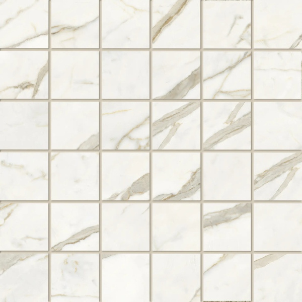 Impronta italgraniti Marble Touch MT023MA Calacatta Top 30x30 - керамическая плитка и керамогранит