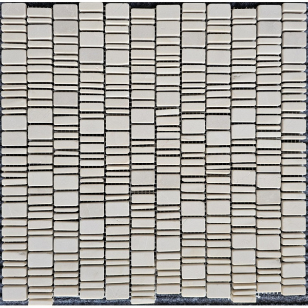 Pixel mosaic Каменная PIX 318 Cream Nova Матовая 6mm 31x30,7