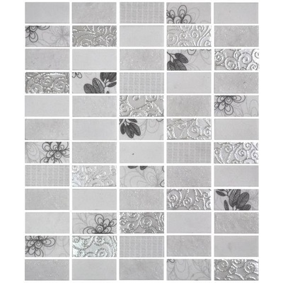 Onix Mosaico Marbelous Flowers Malla 26.2x31.8