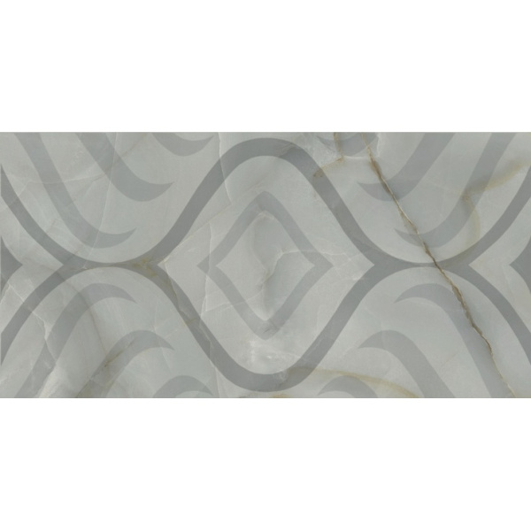 Primavera Меоланс TP3665H Светло серый глянец 30x60