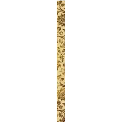 Iris Ceramica Neobarocco Listone Miraggio Oro Floreale 75 5x75