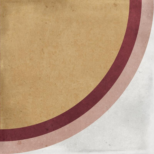 La Fabbrica Ceramiche Small 180236 Trend Arco Ocher 10x10