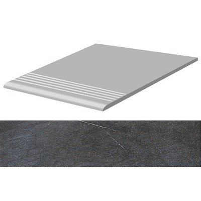 Casalgrande Padana Meteor 7708534 Gradino Nero Nat. 30x30