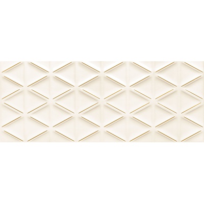 Tubadzin Senza D Geo White STR 29,8x74,8