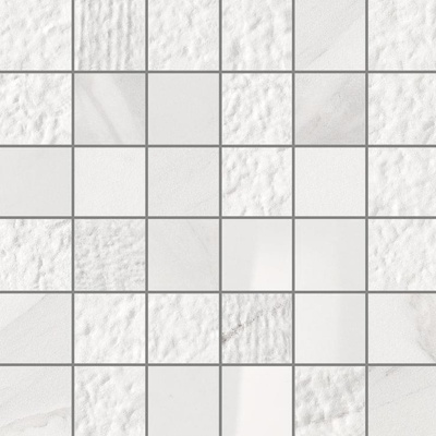 Impronta italgraniti Marble Experience MB013MM Statuario Lux Mosaico Mix 30x30