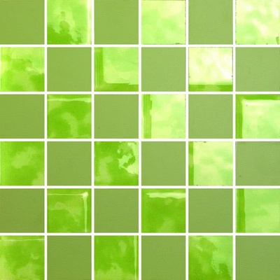 Settecento The Wall 100932 Highlights Verde Kiwi Su Rete 4.5x4.5 28,6x28,6