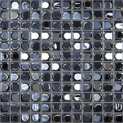 Vidrepur Aura Black Черный (на сетке) 31,7x31,7 - керамическая плитка и керамогранит