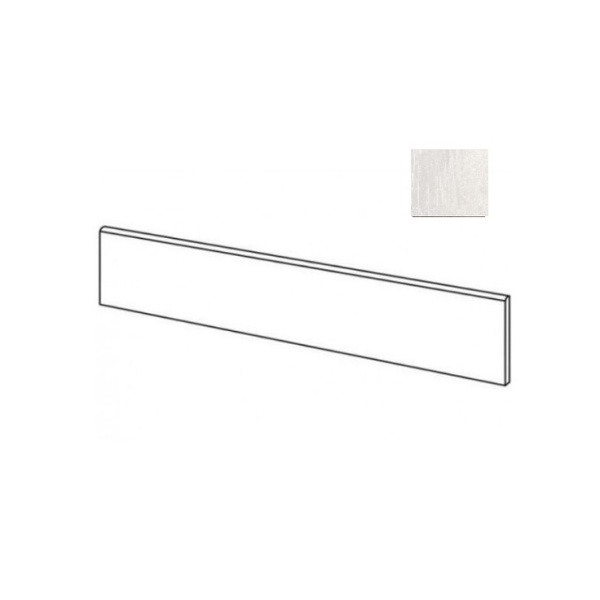 Sant Agostino Dripart CSABDRTT90 Battiscopa 90 Titanium 7,3x90