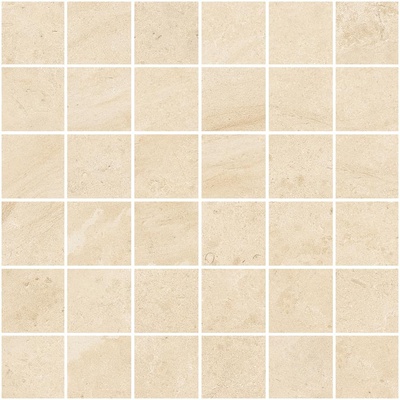 Monocibec Ceramiche Tradition 114106 Bourgogne Mosaico 4.7x4.7 Naturale Rettificato Su Rete 30x30