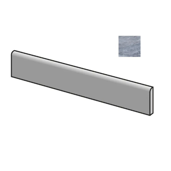 Sant Agostino Paradiso CSABPNAK60 Battiscopa Navy Kry 7,3x60