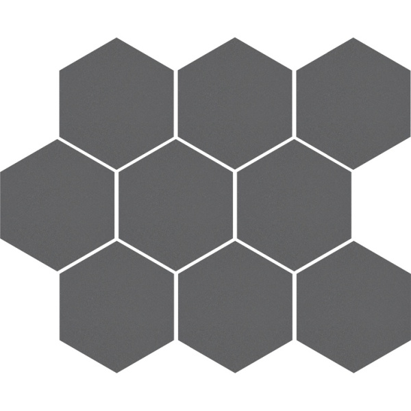 Cerrad Cambia 5903313313414 Grafit Lappato Heksagon 27,53x33,4