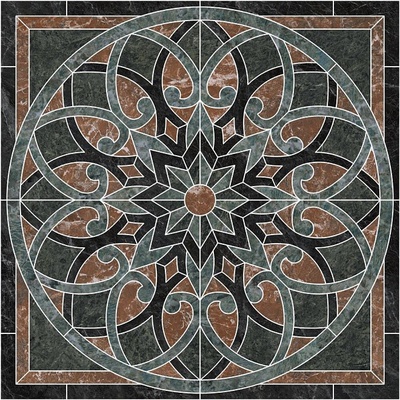 Kerama Marazzi Риальто ID110 Наборный Лаппатированный 120x120