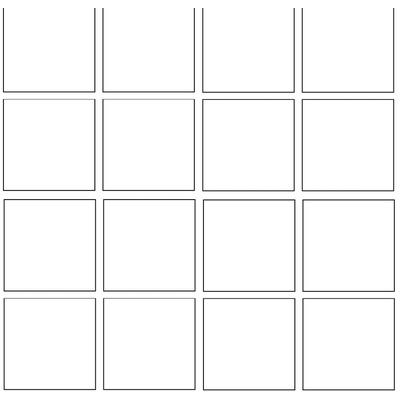 Rex Ceramiche Les Origines 770385 Blanc Matte 6 mm Mosaico 30x30