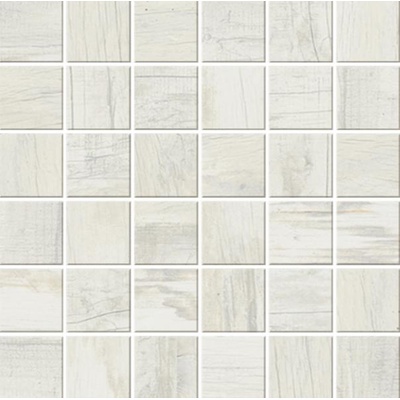 Monocibec Ceramiche Charm 107512 White Mosaico 4.7x4.7 Su Rete 30x30