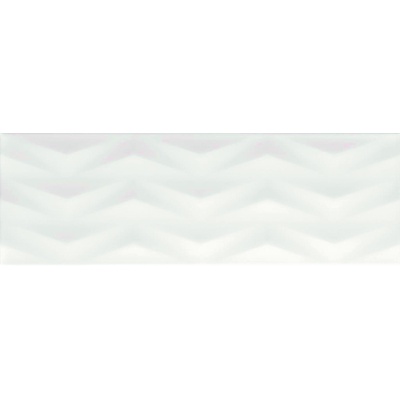 Ceramika Konskie Snow Glossy Axis White struktura 25x75