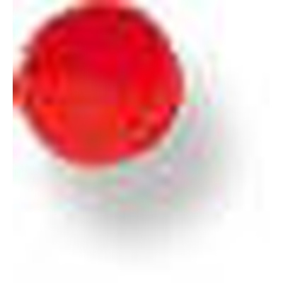 Cevica Rombo Loft Boton Cristal Rojo 1.5x1.5