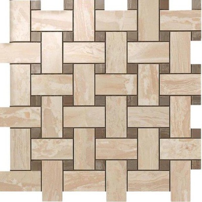 Atlas Concorde Russia Supernova Marble 600110000070 Woodstone Champagne Twist Mosaic 30.5x30.5