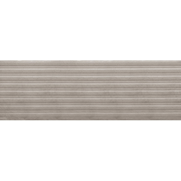 Eurotile Loft 988 Мокко Рельеф Полоски 32,5x100 - керамическая плитка и керамогранит
