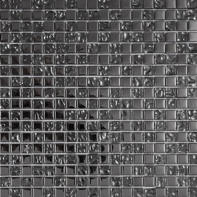 Imagine Lab Стеклянная мозаика HT151 (silver) 30x30 - керамическая плитка и керамогранит