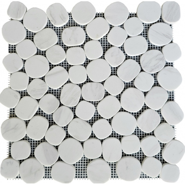 Pixel mosaic Каменная PIX 310 Volakas White 30x30