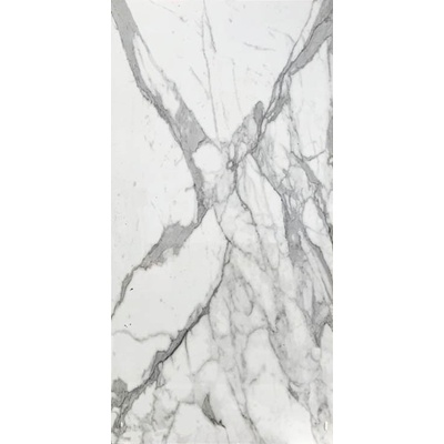 Casalgrande Padana Marmoker Bookmatch Statuario Grigio Lucido Spec. A 59x118