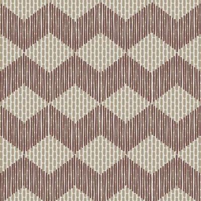 Mutina Tape RETA58 Zigzag Brown 20,5x20,5