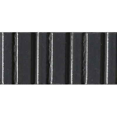 Marazzi Ragno Glace RAER Struttura 3D Raye Blu Notte Glossy 7,5x20 - керамическая плитка и керамогранит