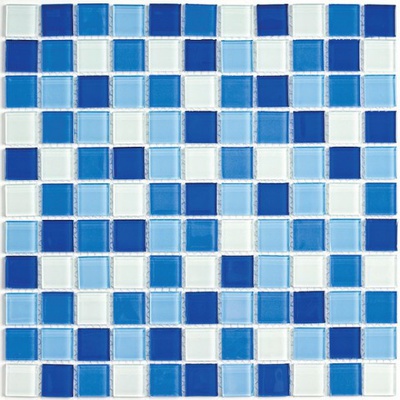 Bonaparte Мозаика стеклянная Blue wave-3 30x30