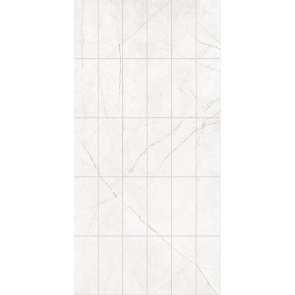 Estima Nolana White Фальшмозаика NL00 Bricks Неполированный 59,2x119,3 - керамическая плитка и керамогранит