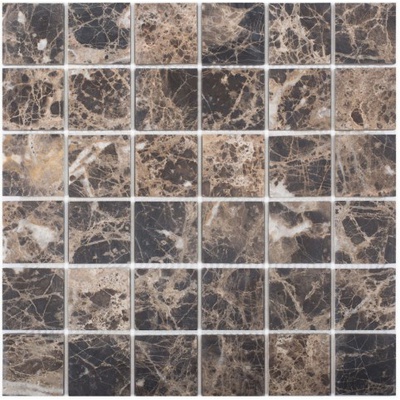 Pixel mosaic Каменная PIX303 Dark Emperador 4.8 30,5x30,5