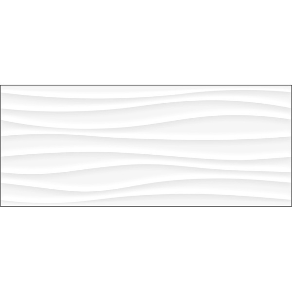 GlobalTile White Planet 10100001346 Белый 25x60