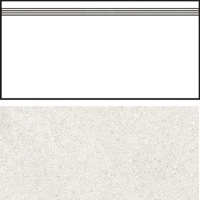 Grasaro Granito G-1150/MR/st01/294x600x10 White 29,4x60