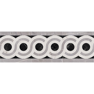 Kerama Marazzi Риальто ID69 серый 60x20