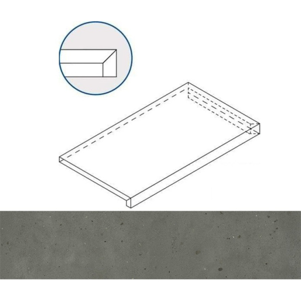 Italon Avantgarde (Авангард) 620070002833 Black Правая 33x120