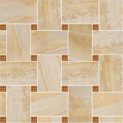 Versace Marble 240511 Mosaico Intreccio Oro Swarov. Oro 29.1x29.1