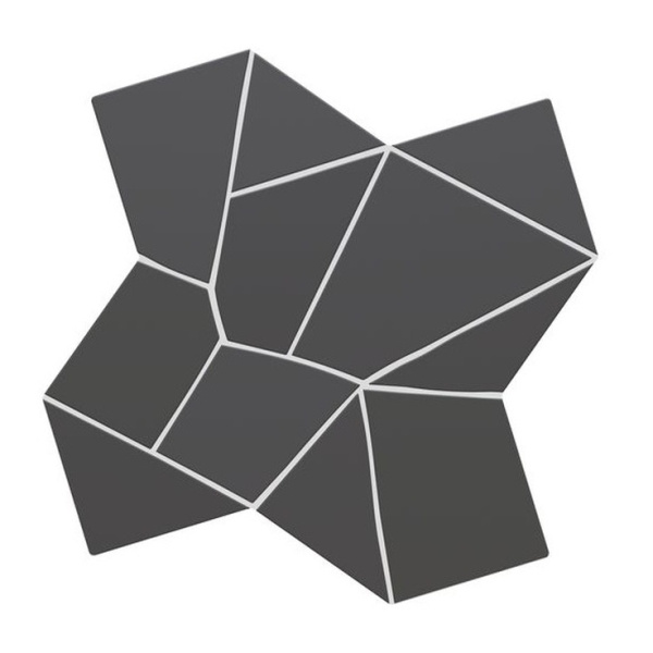 WOW Trencadis 137012 Gaudi Basalt 25,5x25,5