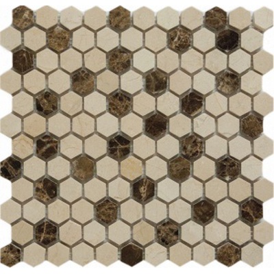 Muare Каменная Мозаика QS-Hex027-25P/10 30.5x30.5
