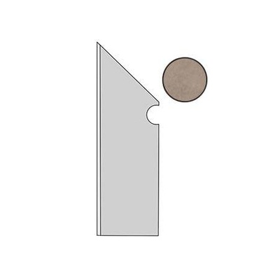 Atlas Concorde Dwell A1LH Greige Battiscopa Sag SX 7,2x30